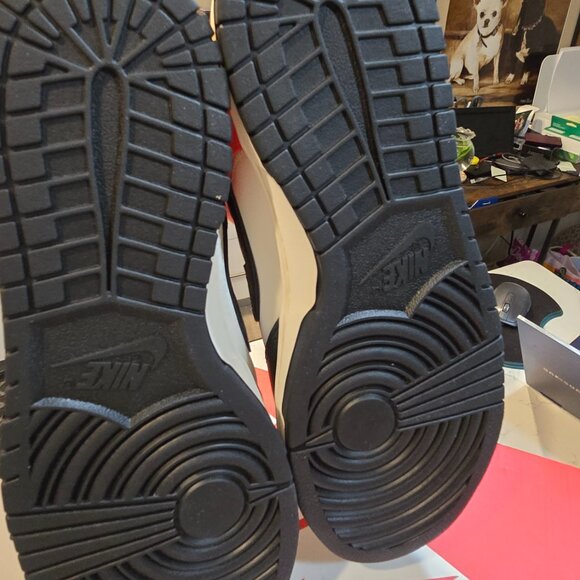 Nike Dunk Low Se Bright Crimson Black Hq3423-635 Men's size 10 Shoes New - Picture 8 of 9